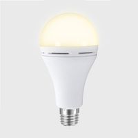 Bombilla Led Luz Cálida A19 Recargable Base E27 De 9 W - Tecnolite