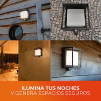 Lámpara Solar Led De Pared Luz Cálida De 3 W - Tecnolite