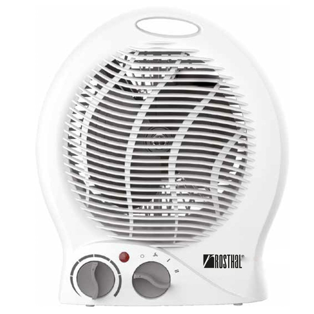 Calefactor y Ventilador 2 en 1 con 2 Temperaturas Color Blanco Calefactor y Ventilador Com…