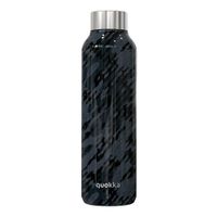 Botella Para Agua De Acero Inoxidable Negra 630 Ml - Quokka