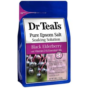 Sal De Tina Black Elderberry Vitamina 1.36 Kg - Dr. Teal´S