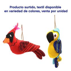 Pájaros De Tela Decorativos Diseños Surtidos
