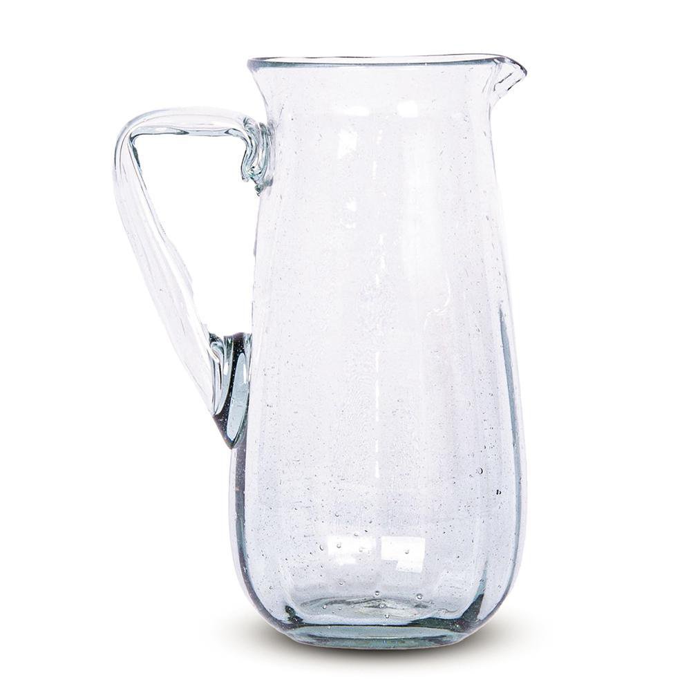 Jarra De Cristal Diseño Verona Con Linea Vertical