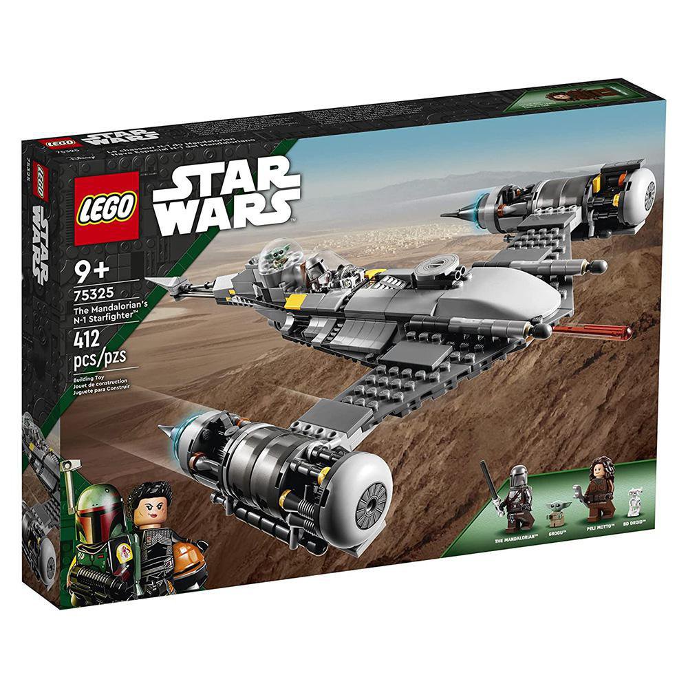 LEGO Star Wars Caza Estelar N-1 de The Mandalorian #75325 de 412 Piezas