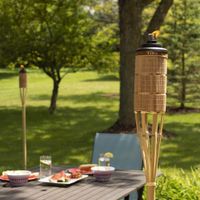 Antorcha De Bambú 60 X 3.55 Plg - Tiki