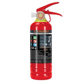 Extintor Portátil De Emergencia Tipo Abc De 500 G - Truper