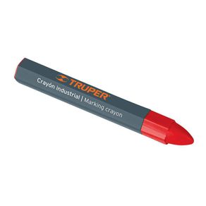 Crayón Industrial De Cera Multiusos Rojo 12 Cm - Truper