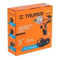 Llave De Impacto Inalámbrica Profesional 20V De 1/2 Plg - Truper