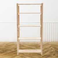 Estantería De Madera Natural 5 Niveles - Modular