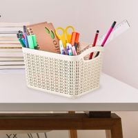 Canasta Rectangular 6.6. L Crema - Ucsan