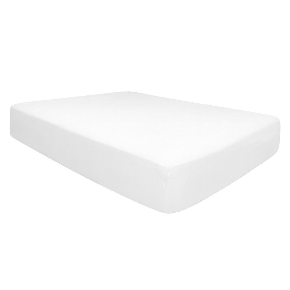Sábana Cobertora de Microfibra Blanco - Varios Tamaños Imperial