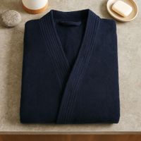 Bata De Baño Unisex Marino Grande - Viva