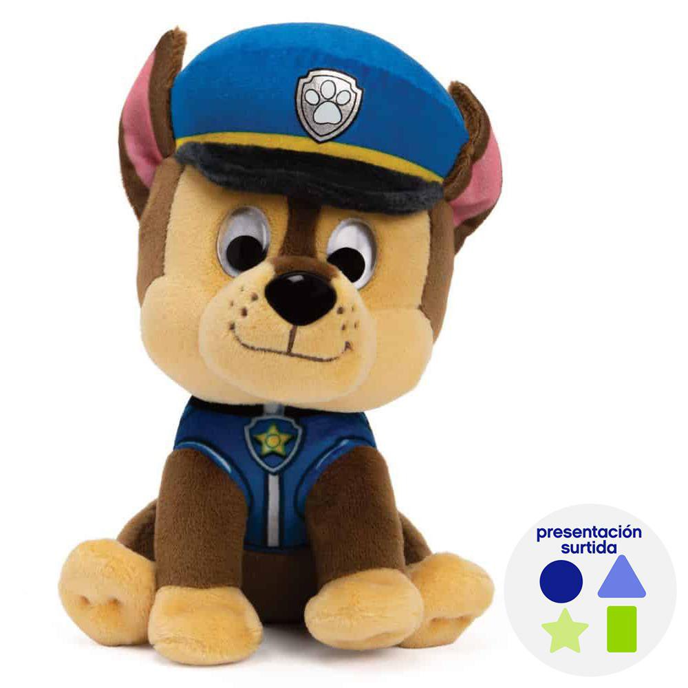 Peluche Paw Patrol de 15 Cm 1+ Años Presentación Surtida Peluche Paw Patrol Diseños Surtidos