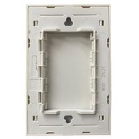 Placa Blanca Ciega Linea - T&J