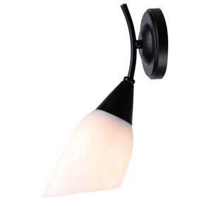 Lámpara De Pared Negra 1 Luz De 40W - Z