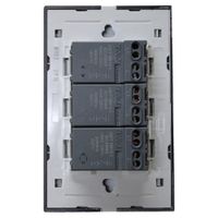 Interruptor Triple Sin Luz Piloto De 16A 125V - T&J