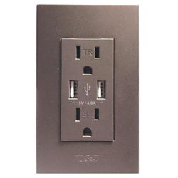 Tomacorriente Doble De 16A 125V - T&J