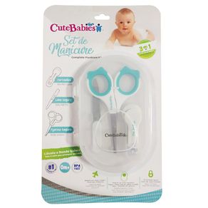 Set De Manicure Para Bebés 3 En 1 - Cutebabies