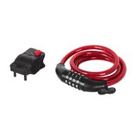 Candado Para Bicicleta De Combinación 10 Mm X 1.20M - Hermex