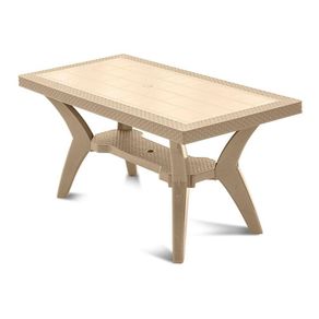 Mesa-De-Plastico-Diseño-Ratan-150X74X72.3-Cm---Guateplast-Varios-Colores