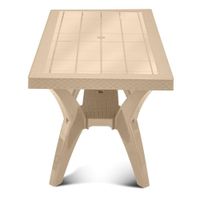 Mesa-De-Plastico-Diseño-Ratan-150X74X72.3-Cm---Guateplast-Varios-Colores