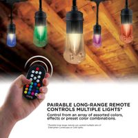 Serie Led Multicolor Con Control 12 Focos - Enbrighten