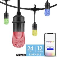 Serie Led Multicolor Wi-Fi 12 Focos - Enbrighten