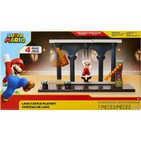 Set De Juego Castillo De Lava Super Mario - Nintendo
