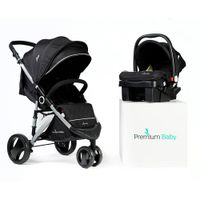 Travel System Tuts Pro Diseño Negro - Premium Baby