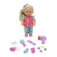 Set De Muñeca Con Accesorios Para El Cabello Diseños Surtidos - Gigo