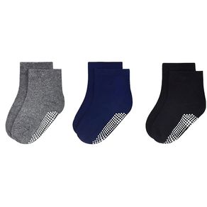 Set De 3 Pares De Calcetines Lisos Con Puntitos - Comfy Varias Tallas
