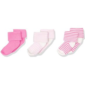Set De 3 Pares De Calcetas Lisas Y Con Líneas - Comfy Varias Tallas