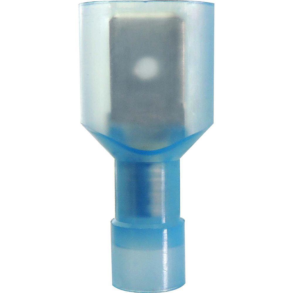 Terminal Tipo Enchufe Macho Aislado 0.250 Azul
