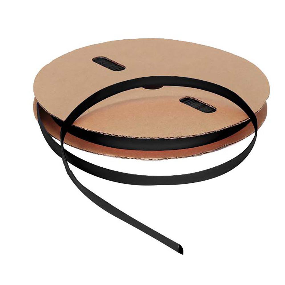 Termoencogible Rollo Negro de 7 mm x 1 M