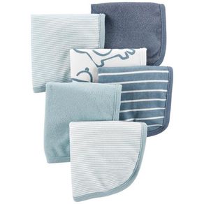 Set De Toallitas De Baño Para Bebé 6 Pzas - Carter´s