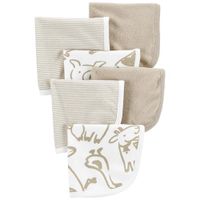 Set De Toallitas De Baño Para Bebé Beige 6 Pzas - Carter´s