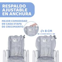 Silla De Alimentación Para Bebé Polly 2 Start Gris - Chicco