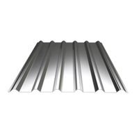 Lámina Estructural Aluzinc T-72 Calibre 28 - Multiperfiles Varios Tamaños