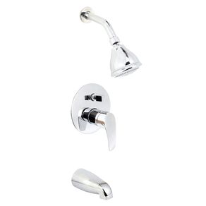 Grifo Para Ducha Monomando Con Piton Cromo - Corona