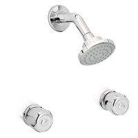Grifería Para Ducha Cromo 2 Manijas - Corona