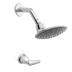 Grifería Para Ducha Manija Cromo Nogal - Corona