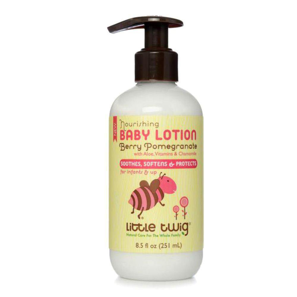 Loción Nutritiva para Bebé Frutos Rojos y Granada de 251 mL Crema Para Bebe De Berry Pomegranate 8.5 Oz - Little Twig