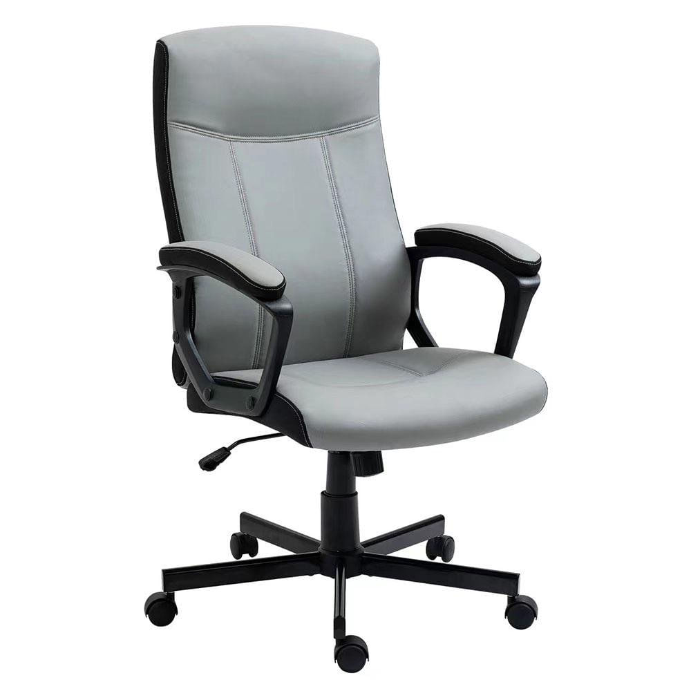 Silla de Oficina Nova 61 x 61 x 105–117 cm Color Gris