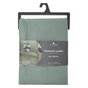 Duvet De Algodón Celadón Verde - Atmosphera Createur Dinterieur Varios Tamaños