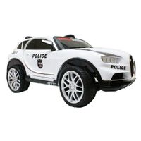 Carro Eléctrico Police Blanco M2189 - Lider Bike