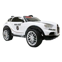 Carro Eléctrico Police Blanco M2189 - Lider Bike