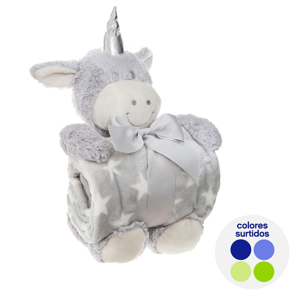 Frazada Unicornio Colores Surtidos Frazada Diseño Unicornio Colores Surtidos