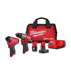 Set de Rotomartillo y Atornillador de Impacto Inalámbricos 12 V