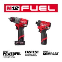 Combo Rotomartillo Y Atornillador De Impacto - Milwaukee Electric