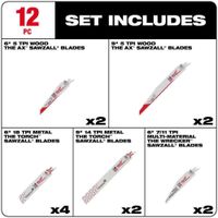 Set Hoja De Sierra 12 Pzas - Milwaukee Electric
